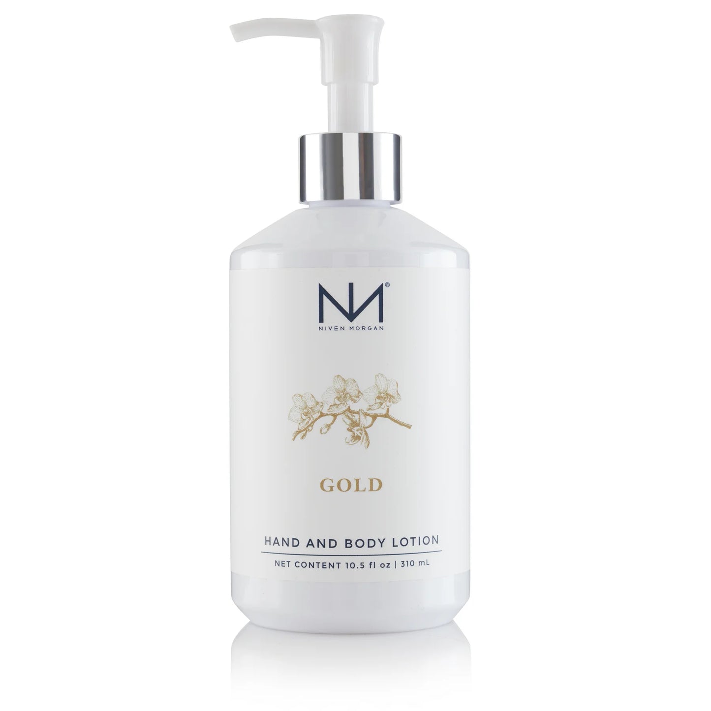Gold Hand and Body Lotion 10.5 oz by Niven Morgan