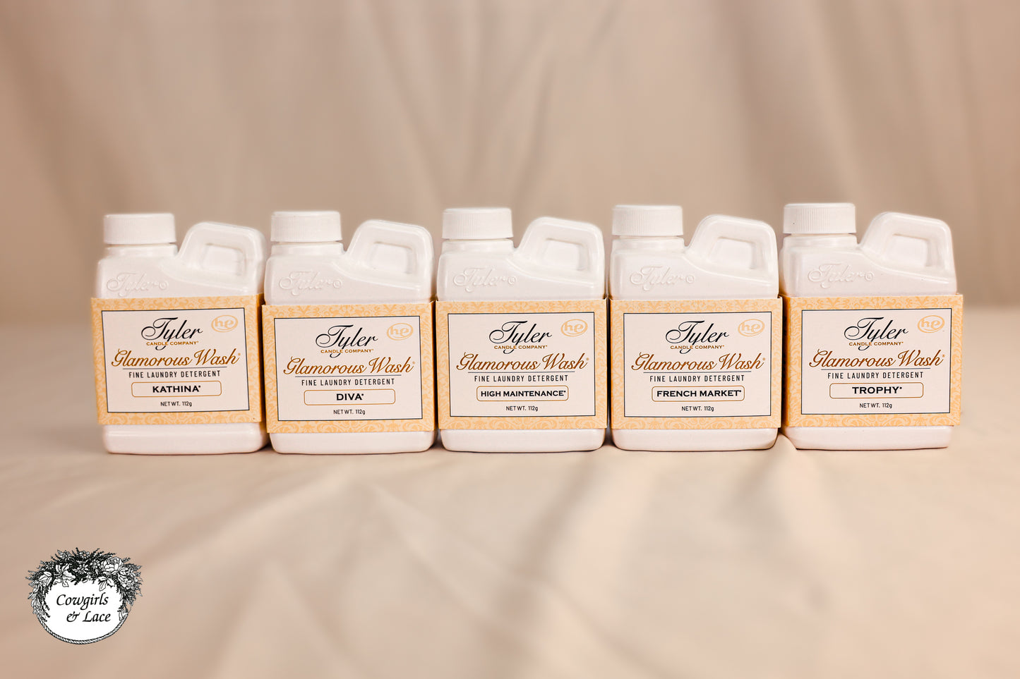 Tyler Candle Co. Glamorous Wash discovery set extended favorites at Cowgirls & Lace