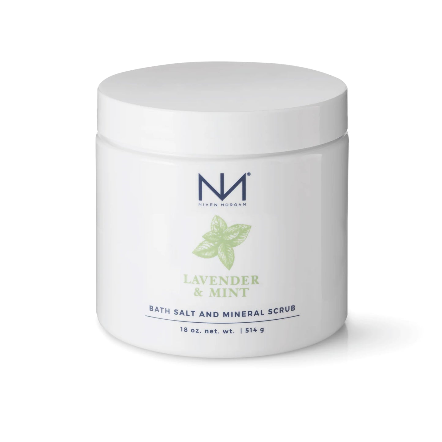 Lavender Mint Bath Salts 18 oz by Niven Morgan