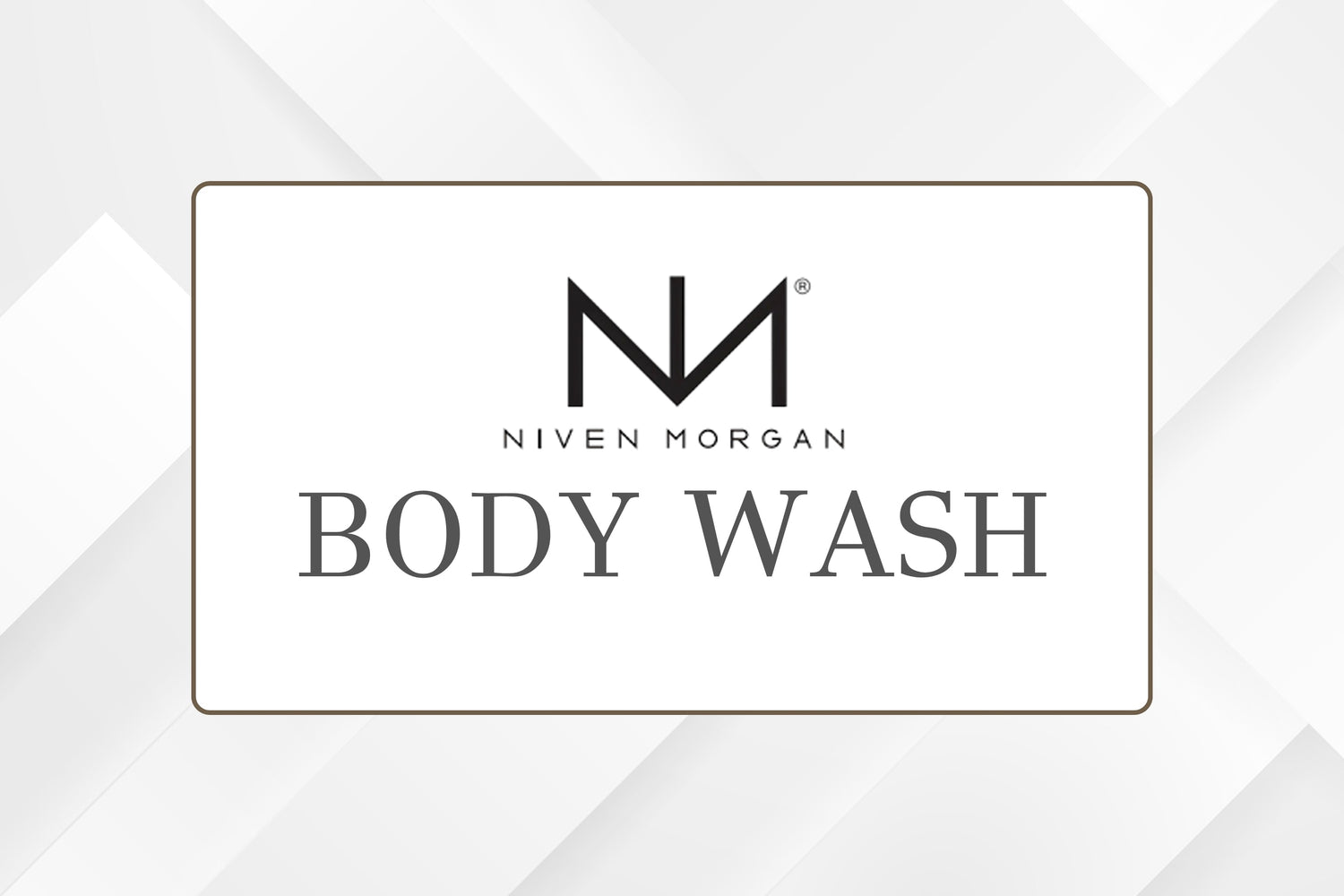 Niven Morgan Body Wash