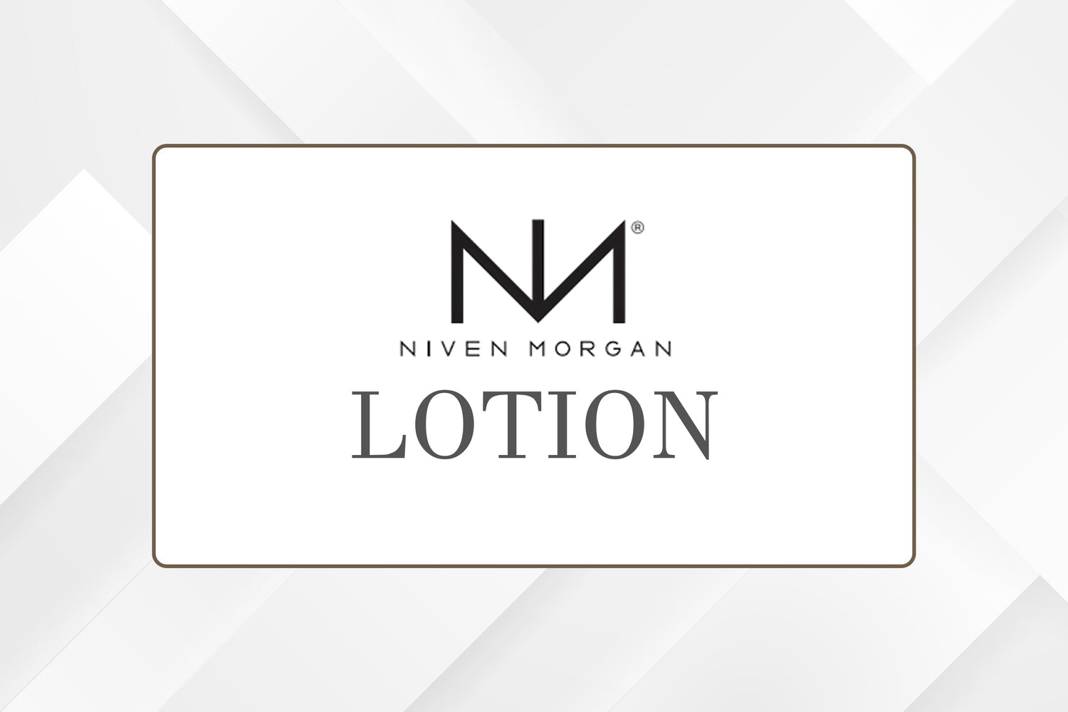 Niven Morgan Lotions