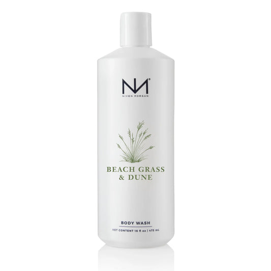Beach Grass & Dune Body Wash by Niven Morgan 16 oz