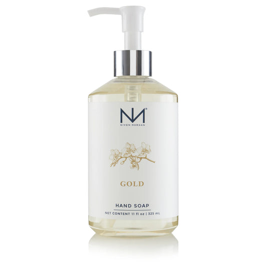 Gold Hand Soap 11 oz by Niven Morgan
