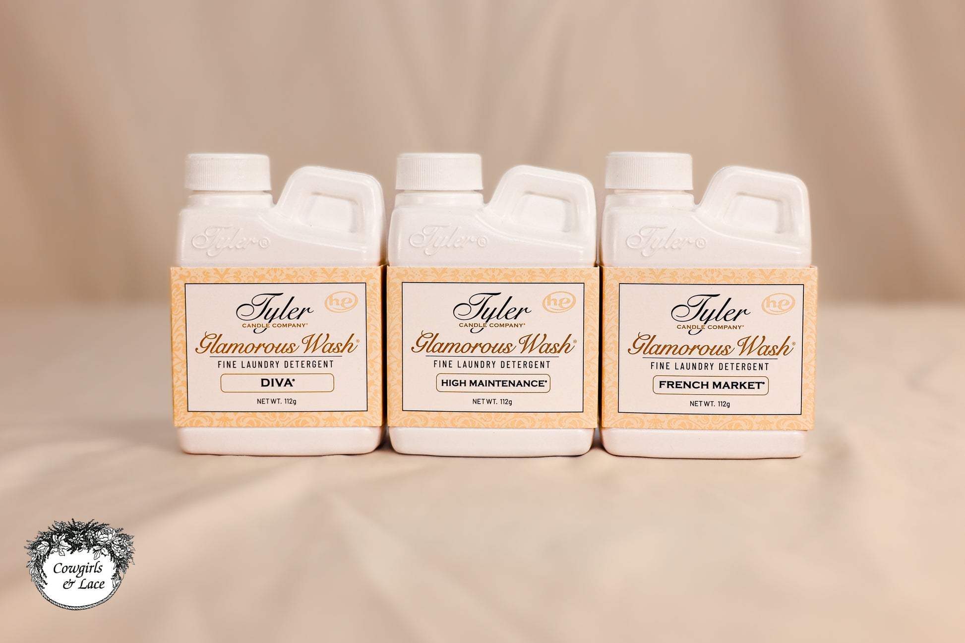 Tyler Candle Co. Glamorous Wash discovery set best sellers at Cowgirls & Lace