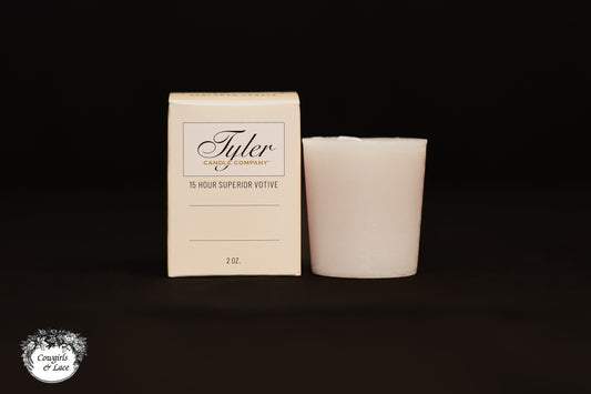 Prestige Candle by Tyler Candle Company – Boxed Votive – Entitled
