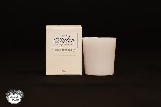 Prestige Candle by Tyler Candle Company – Boxed Votive – SuperStar