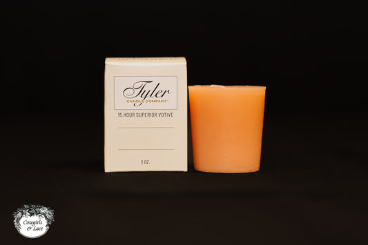 Prestige Candle by Tyler Candle Company – Boxed Votive – Mulled Cider