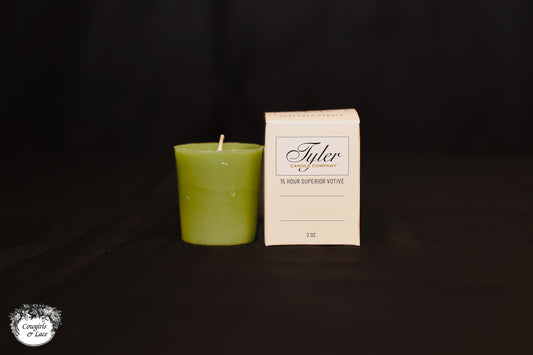 Prestige Candle by Tyler Candle Company – Boxed Votive – Entitled