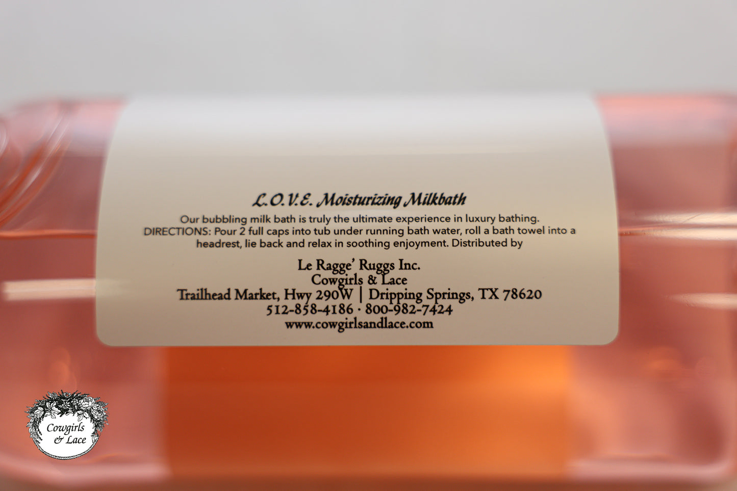 Cowgirls & Lace Signature Milk Bath – Soothing Luxury Soak