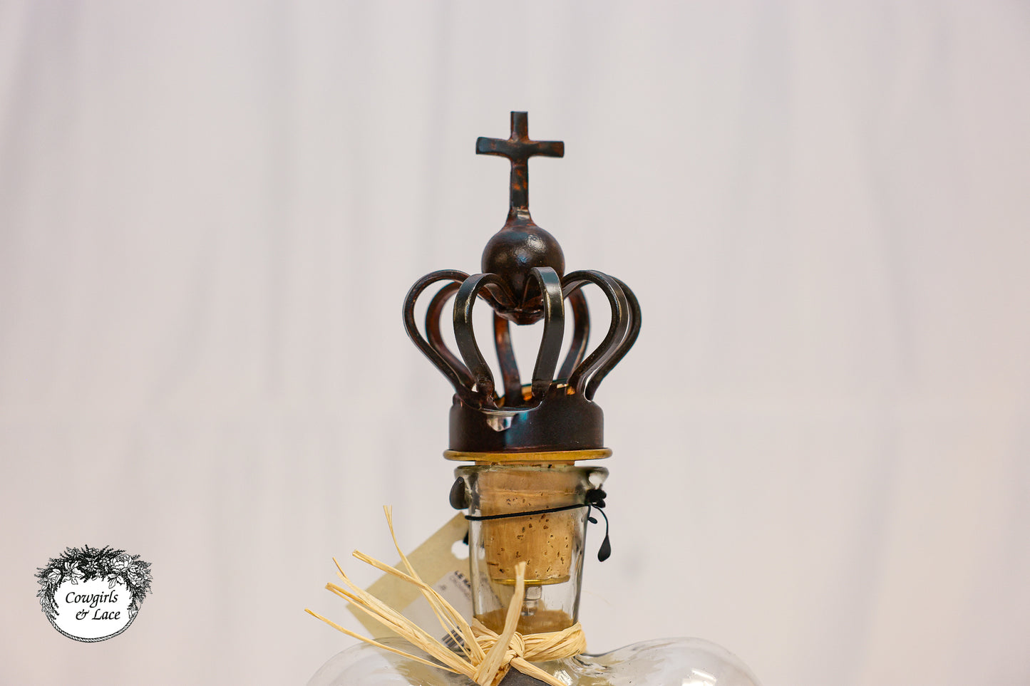 Crowned Heart Decanter by Jan Barboglio