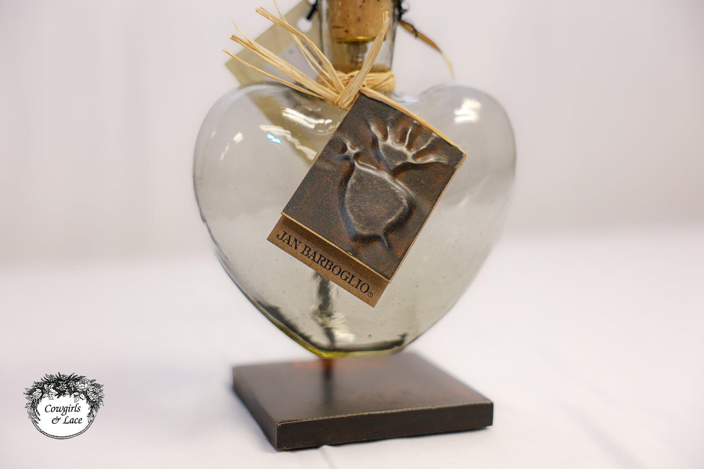 Crowned Heart Decanter by Jan Barboglio